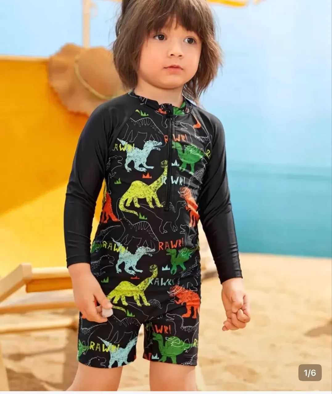 Macaquinho de banho infantil 2 anos  - Foto 2