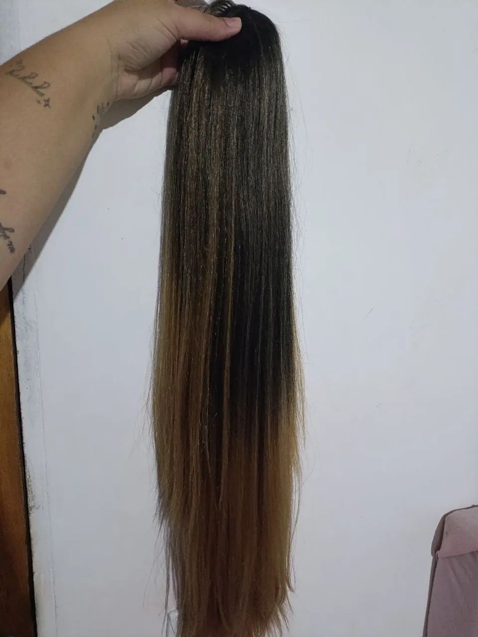 Rabo de cavalo loiro 
