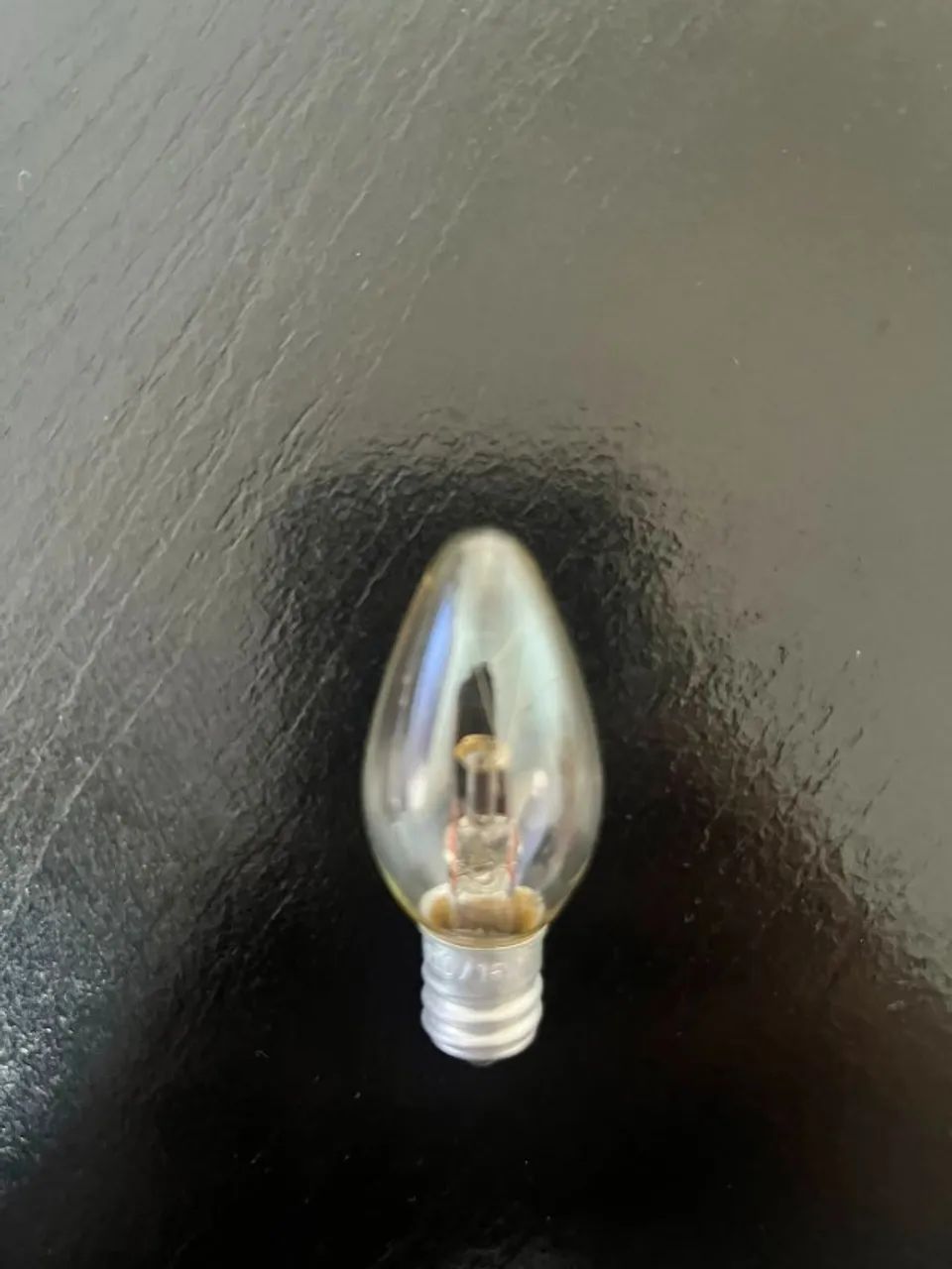 Lâmpada E12 C7 120v 15w Amarela - Foto 3
