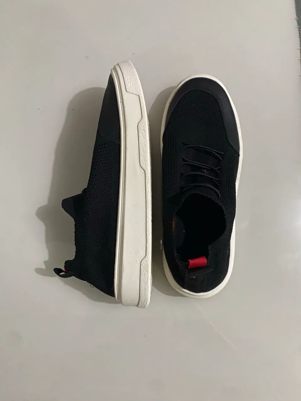 Sapatênis Slip On preto