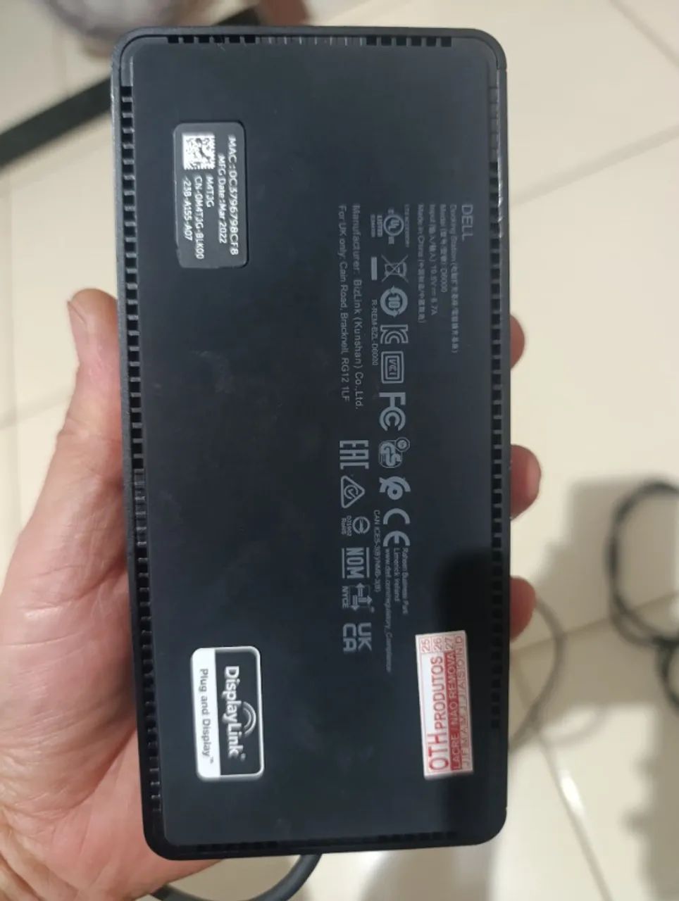 Dell Universal Dock Station D6000 - Foto 5