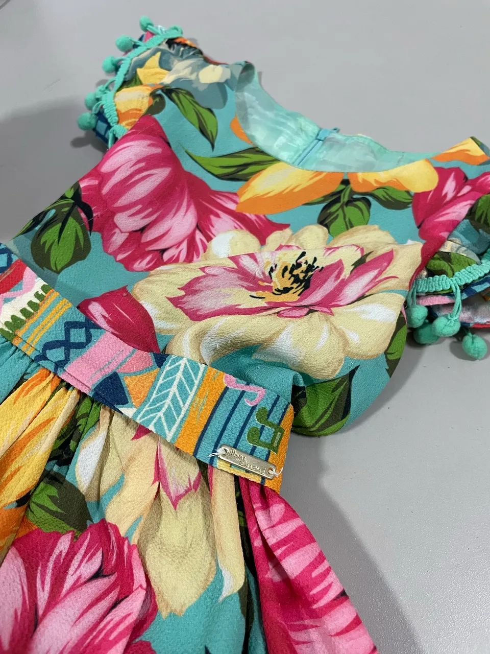 Vestido infantil 4 e 5 anos - Foto 3