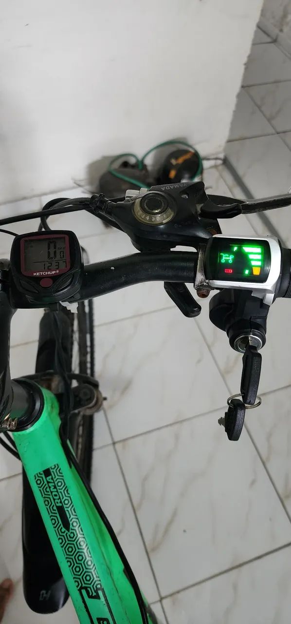 Bicicleta elétrica aro 29 - Foto 4