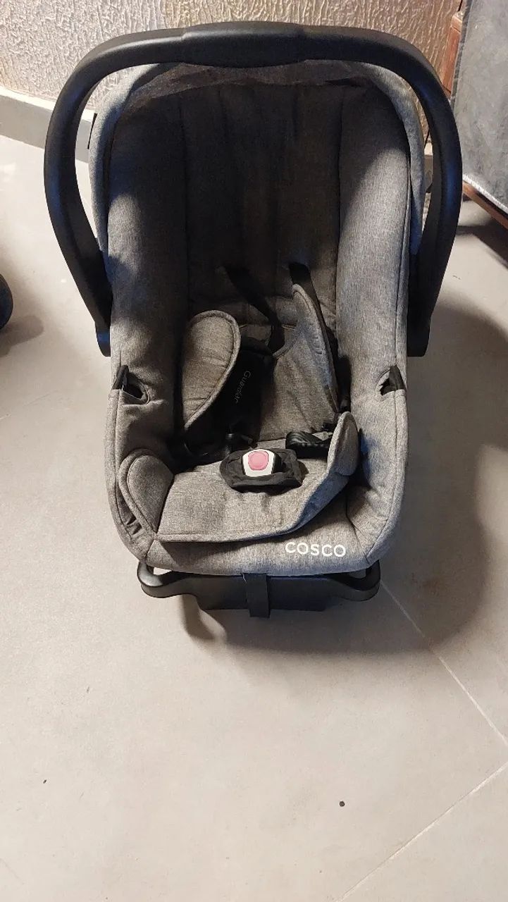 Carrinho Cosco com Bebe Conforto e Base para Veículo - Foto 3