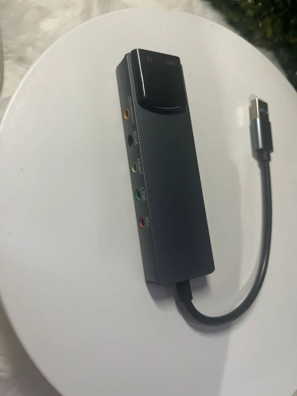 ? Placa de Som USB Externa 5.1 / 7.1 com Entrada para Microfone e Áudio