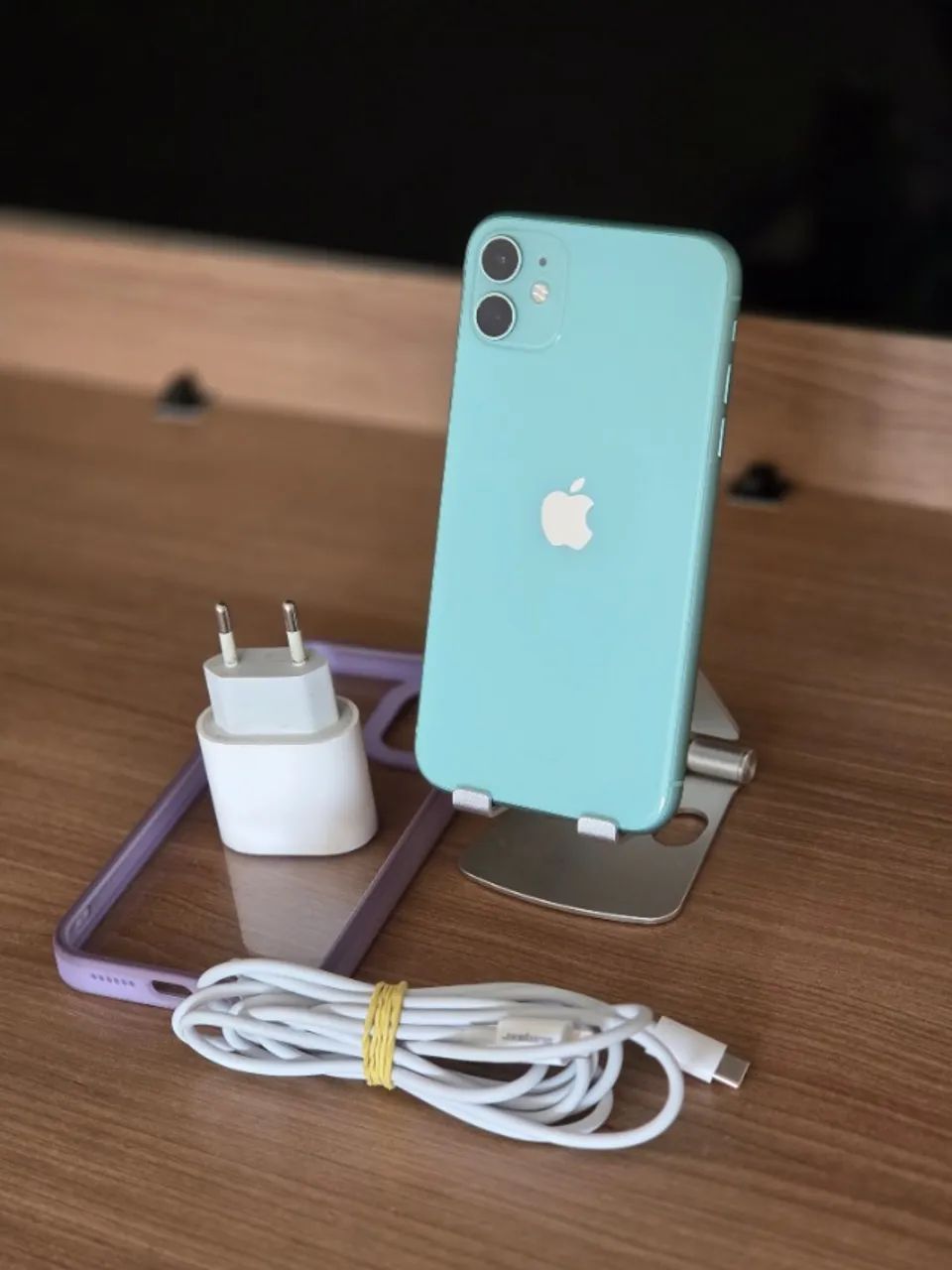 iPhone 11 Apple 128GB Verde - Impecável - Todo Original - Foto 2