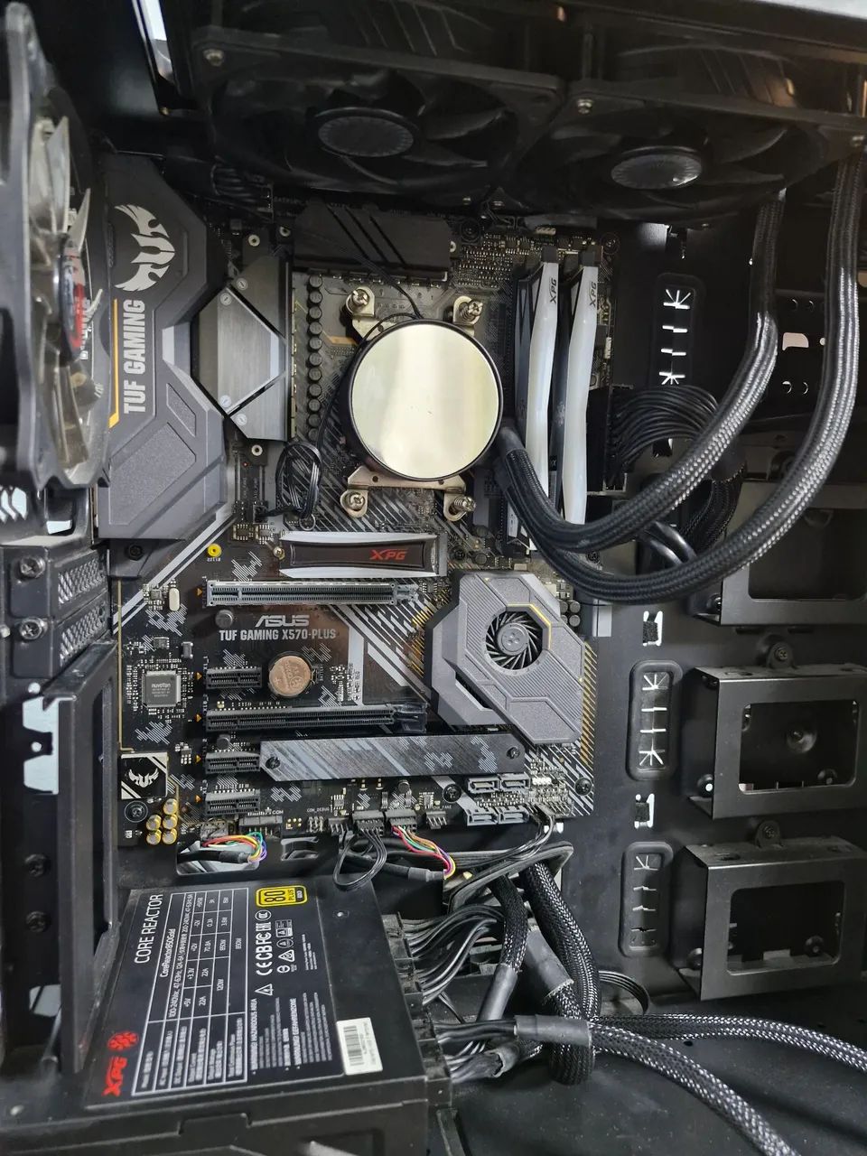 KIT Placa mãe x570 Plus - Memoria RAM 2x16GB XPG RGB - Foto 3