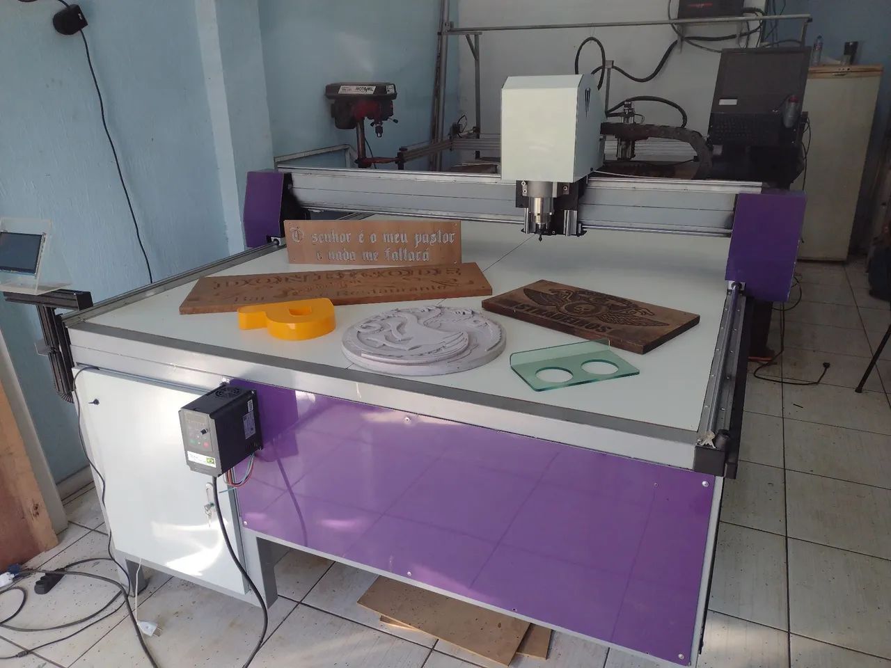 Router Máquina corte e gravação 