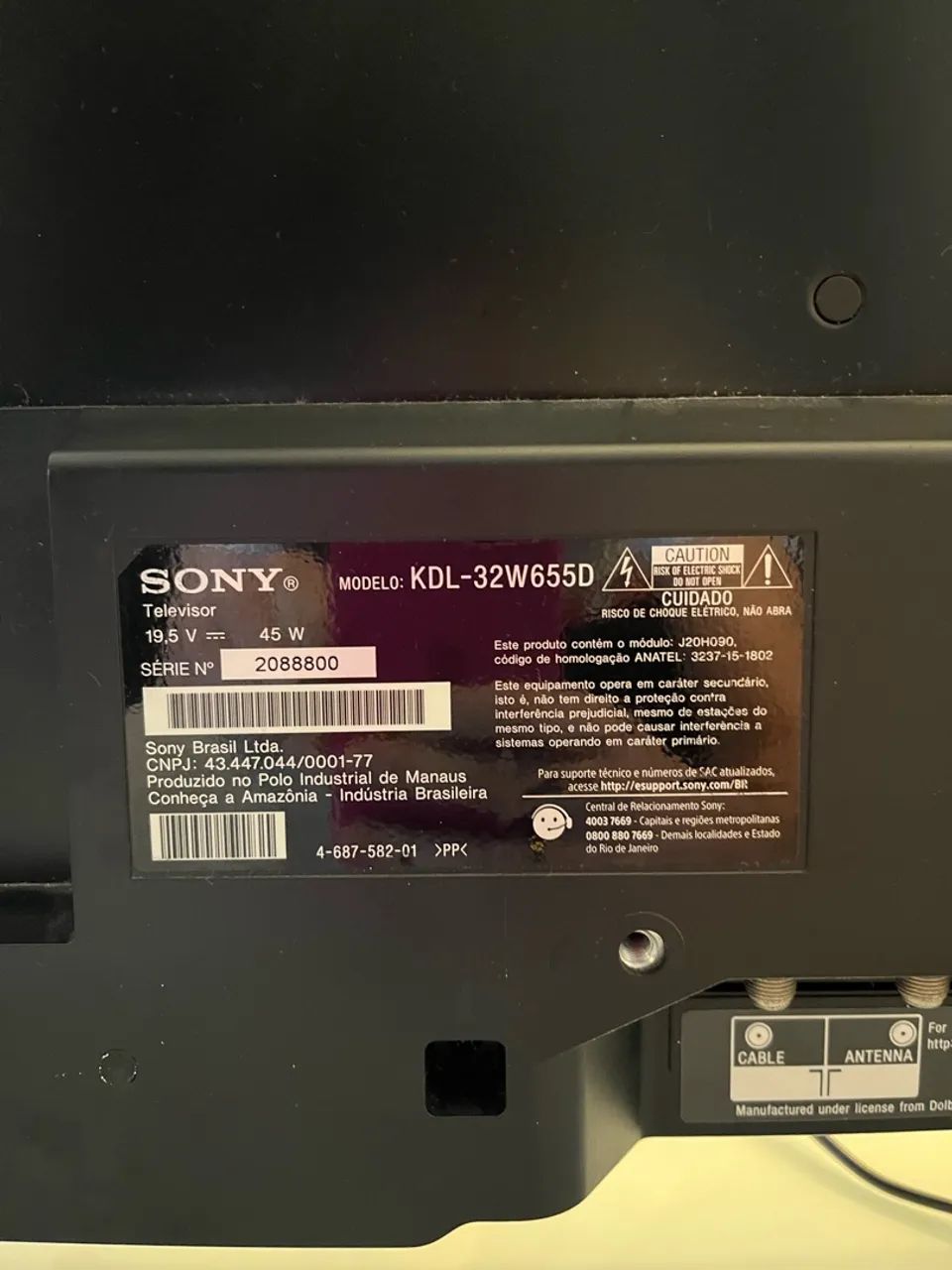 TV Sony Smart 32 - R$ 450 - Foto 2