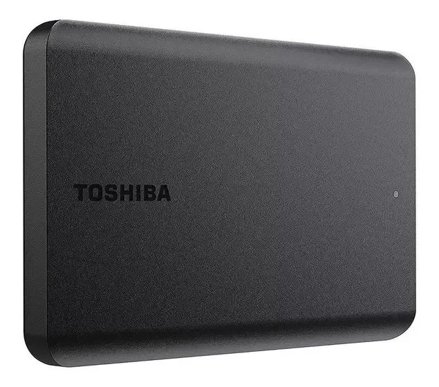 HD Externo Toshiba 1TB Canvio Basics Preto - Foto 3