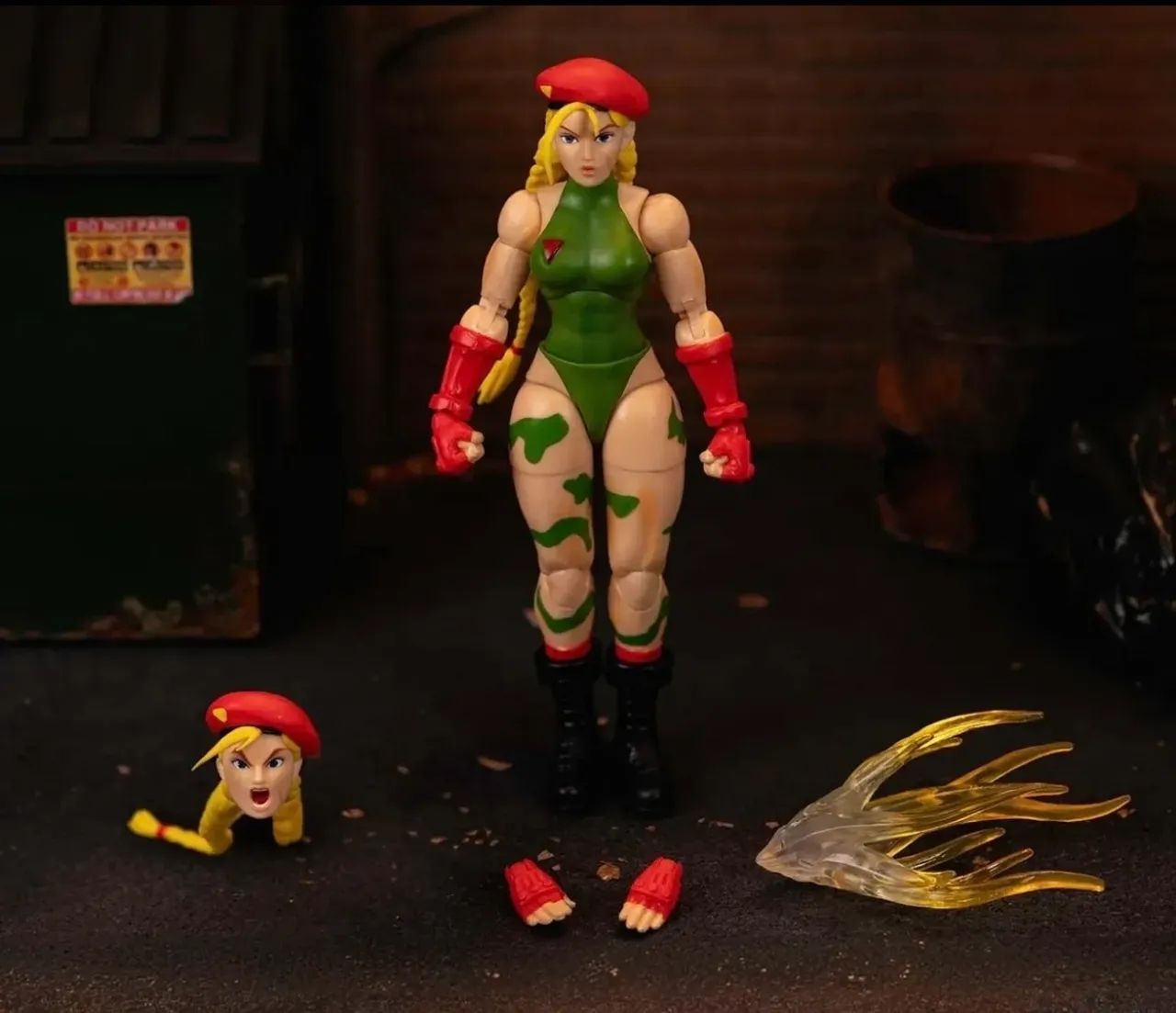 Cammy Jada Figura Boneco Boneca Articulada Jada - Foto 3