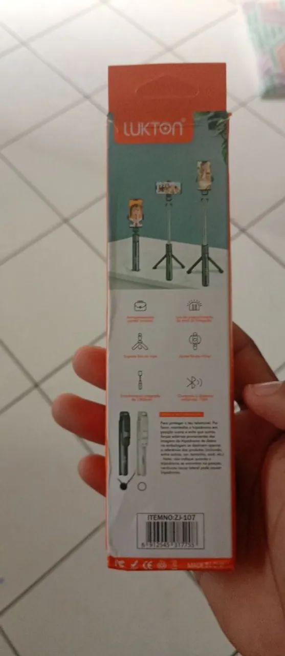 Bastão de selfie Bluetooth  - Foto 2