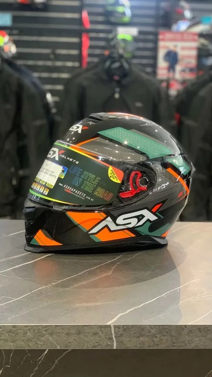 Capacete ASX Eagle/Draken - Foto 3