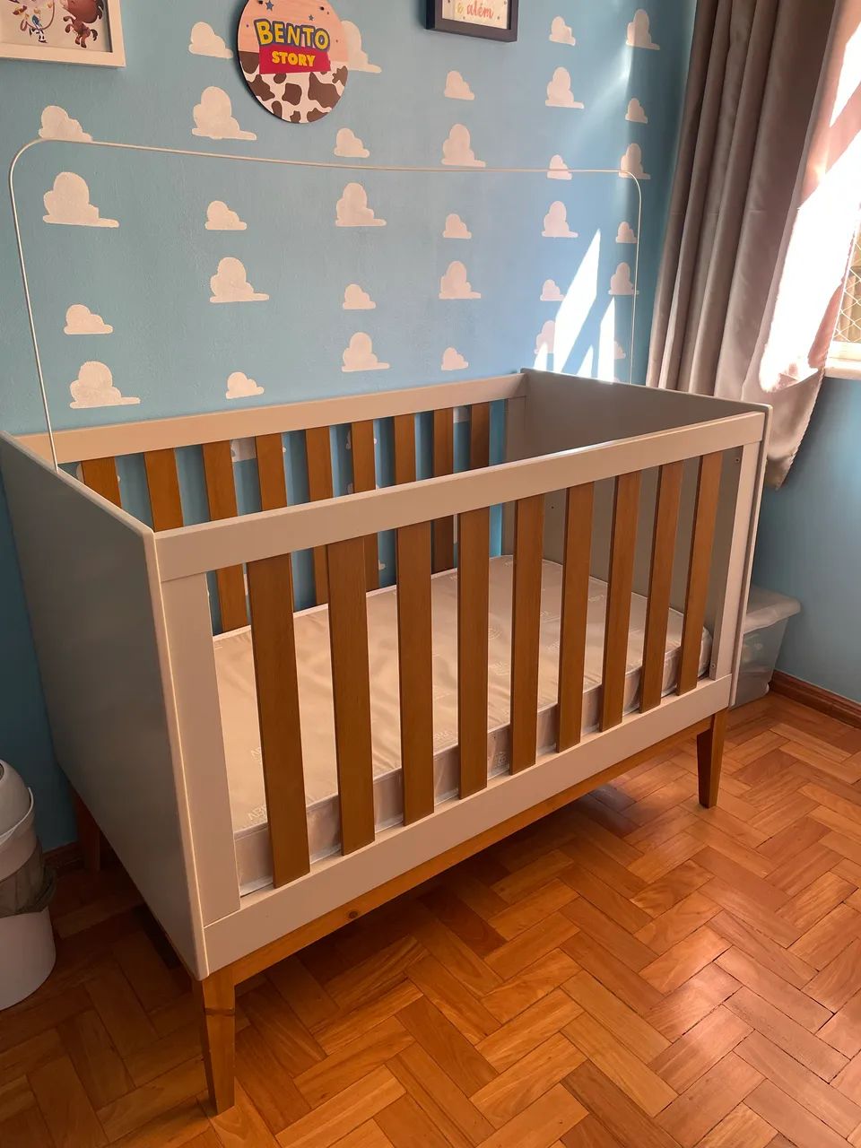 Berço que vira mini cama - Foto 4