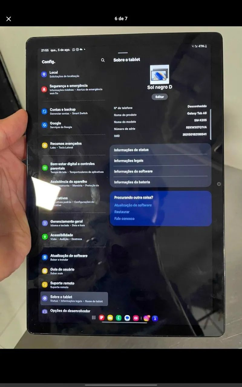 TABLET A8 SAMSUNG  - Foto 4