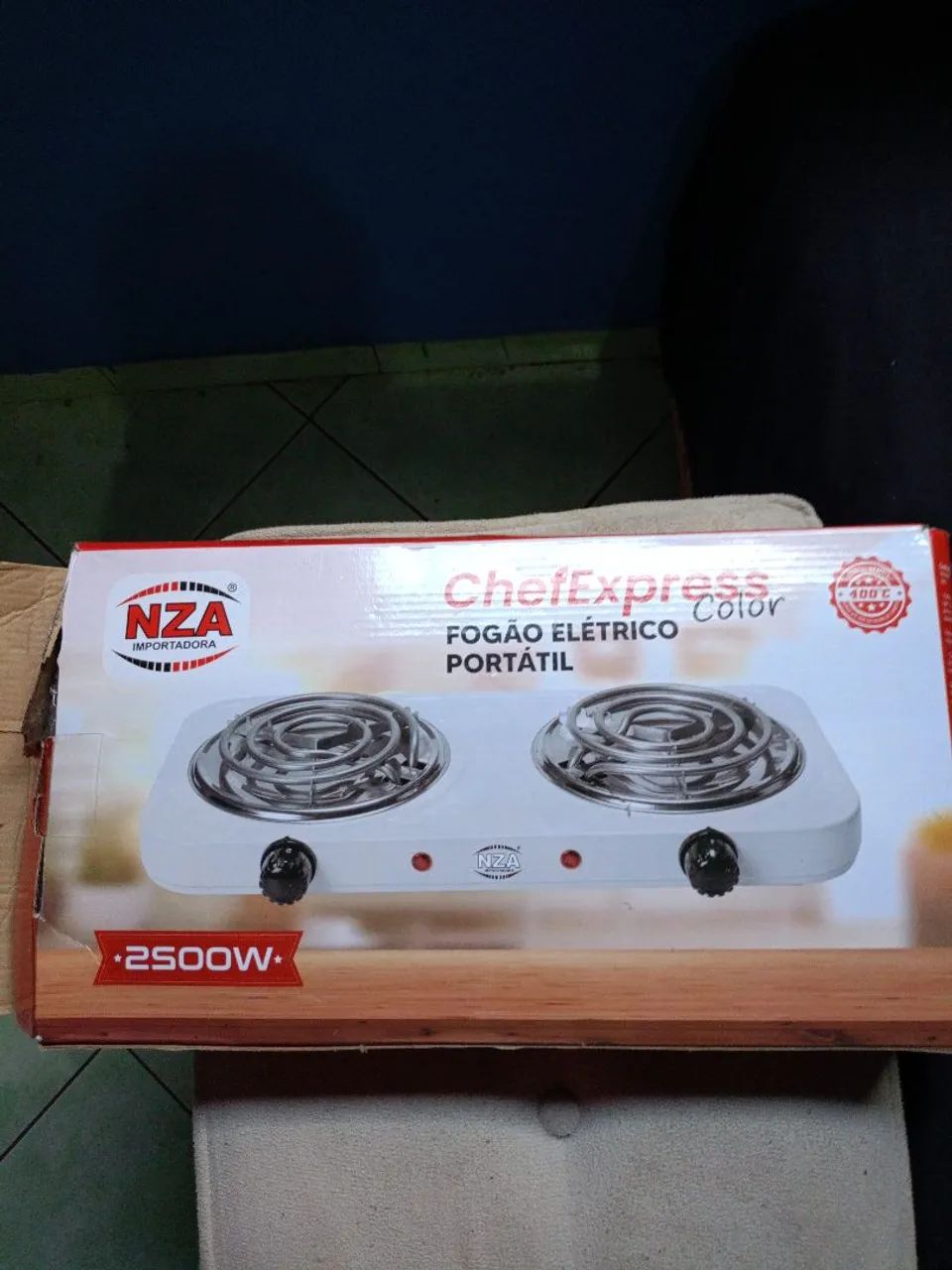 Fogão elétrico portátil 