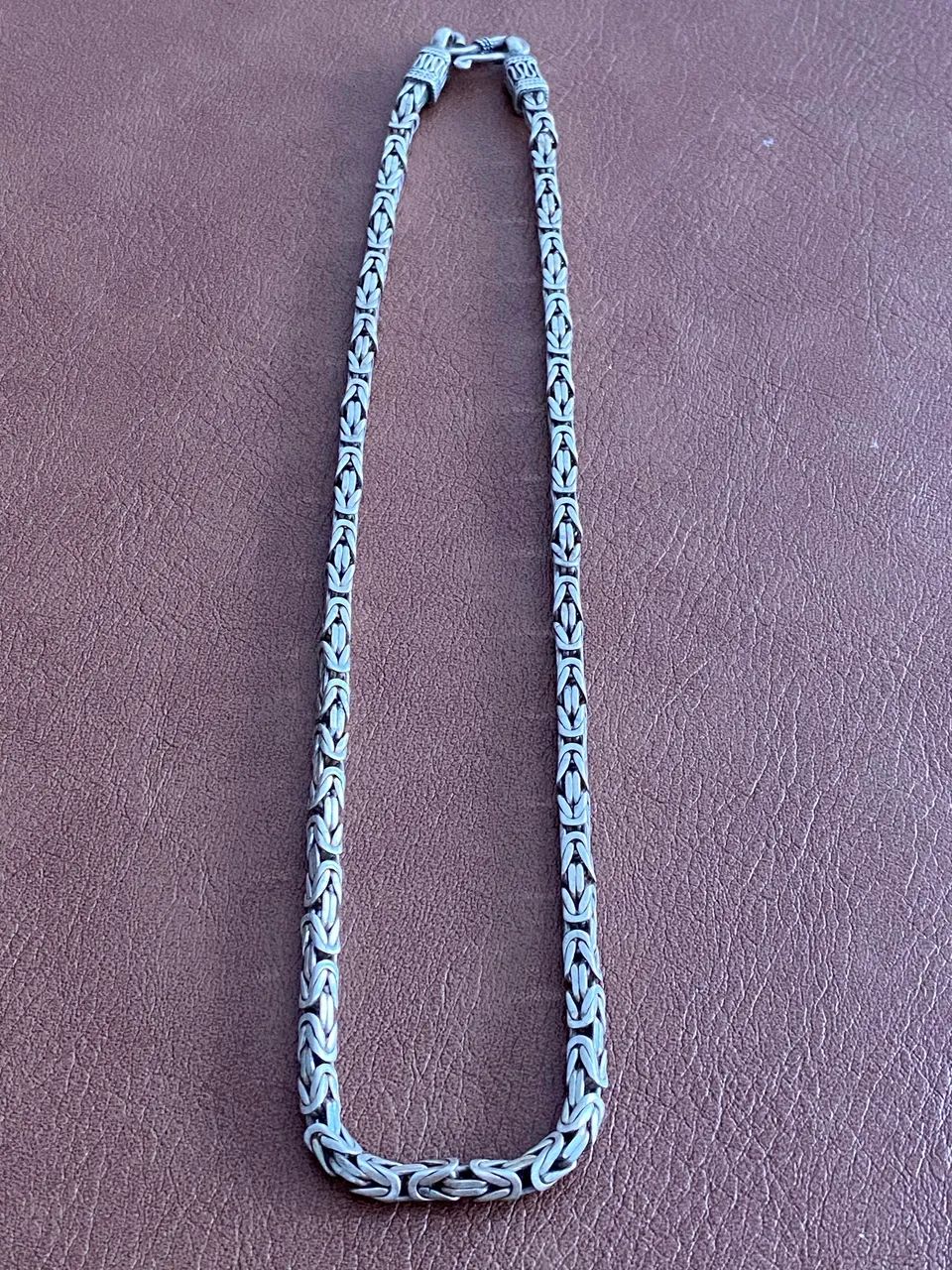 Cola Ponto Peruano 50cm Prata Bali - Foto 3