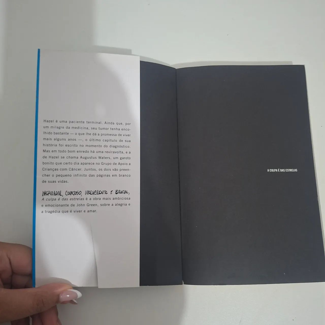 Livro A culpa é das estrelas  - Foto 2