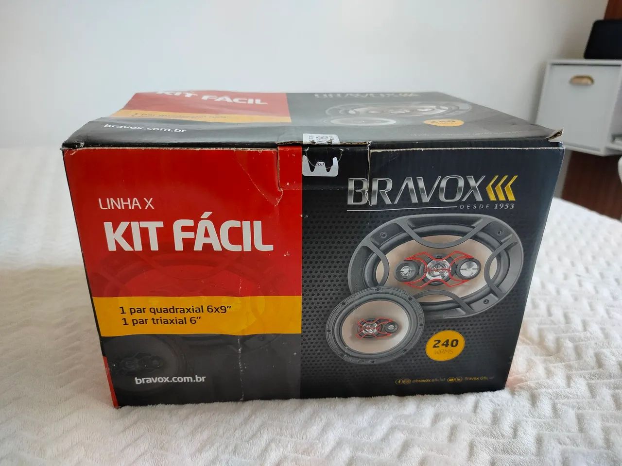 Alto Falante - Bravox Par de 6 Polegadas - Foto 2