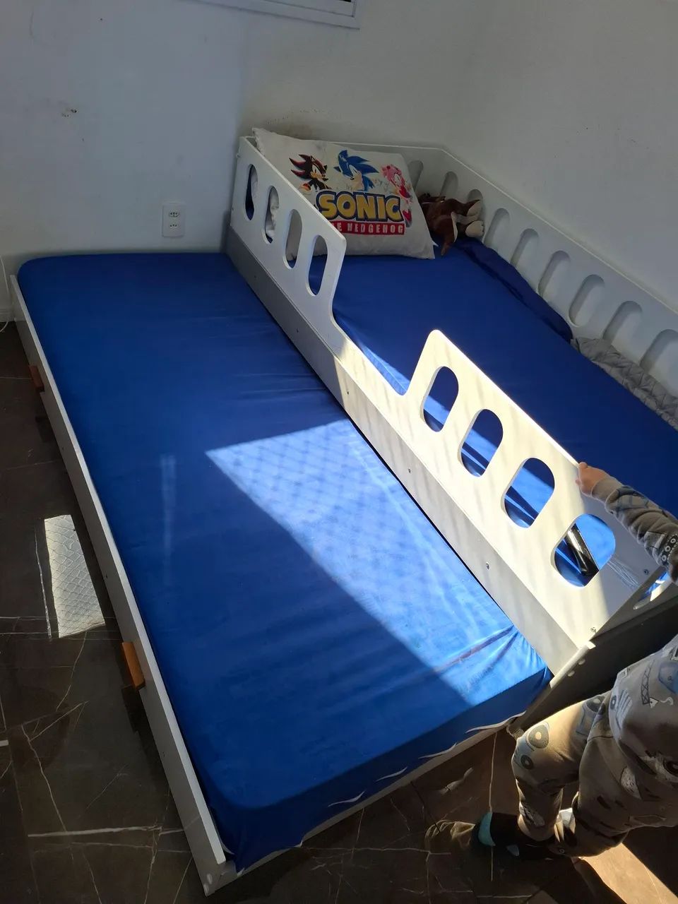 Cama infantil com auxiliar  - Foto 2