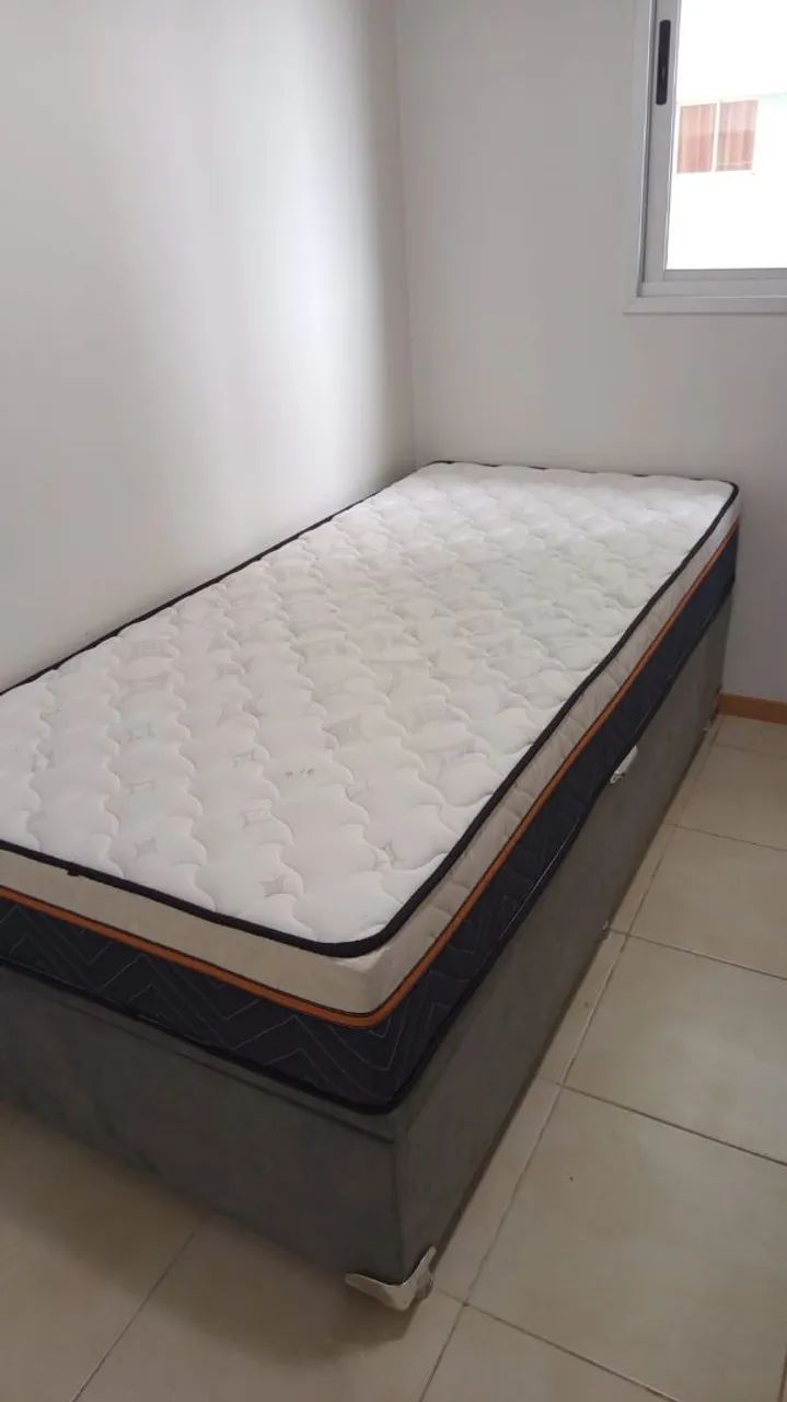 Cama box baú solteiro Americanflex 