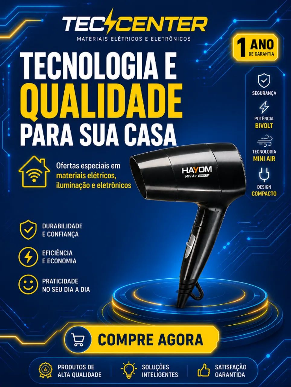 Secador de Cabelo