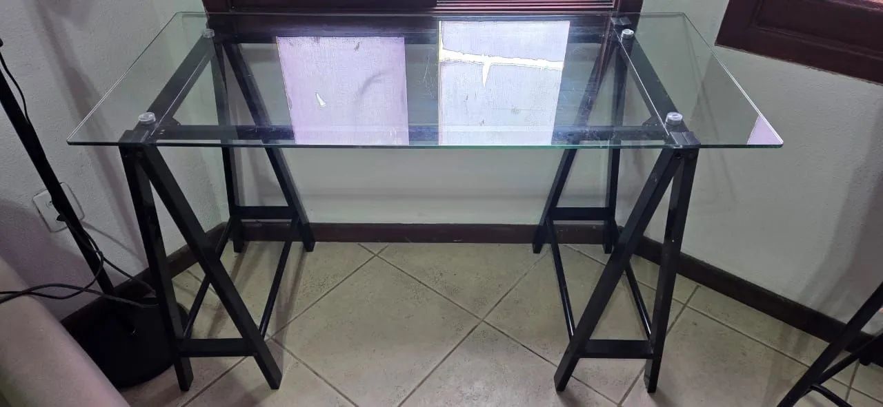 Mesa Escritório Vidro