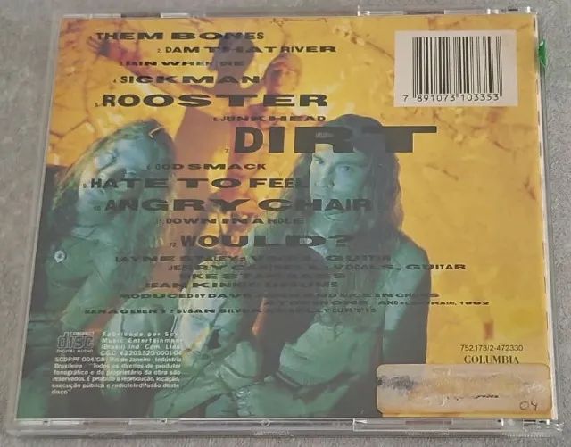CD Alice in Chains - Dirt - CDs, DVDs etc - Piqueri, São Paulo