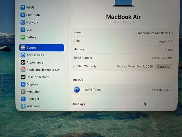 Macbook Air De 13 Polegadas Chip Ssd M4 De 256 Gb Starlight - Foto 2