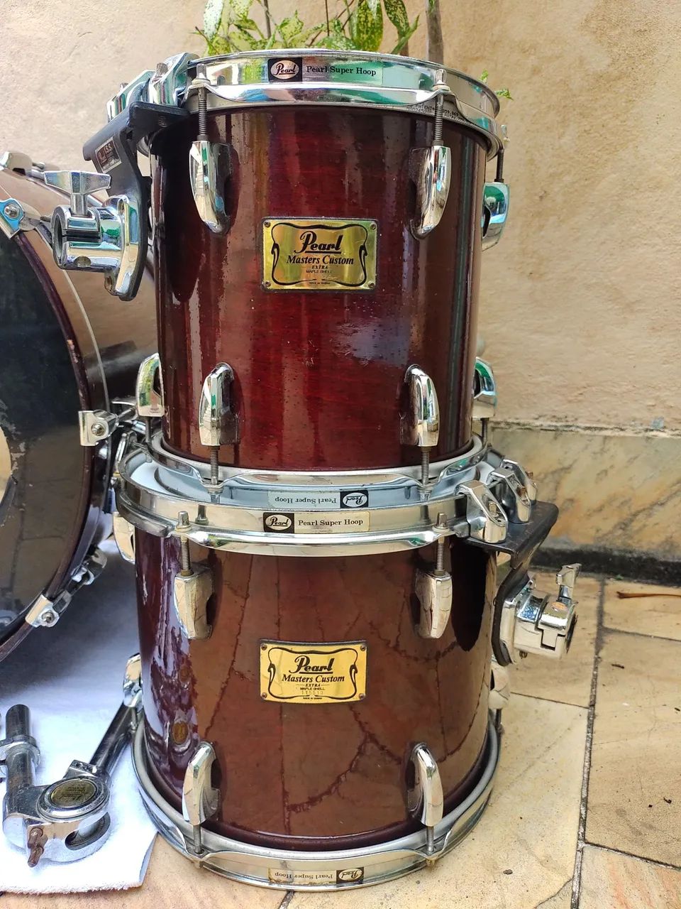 Bateria Pearl MRX Master Custom Maple Extra  - Foto 2