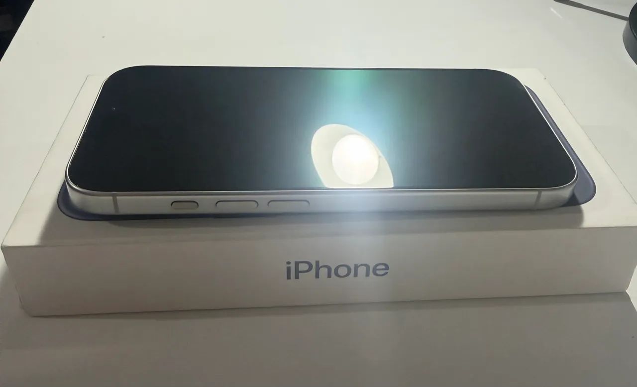 iPhone 16 pro novo 128gb branco - Foto 5