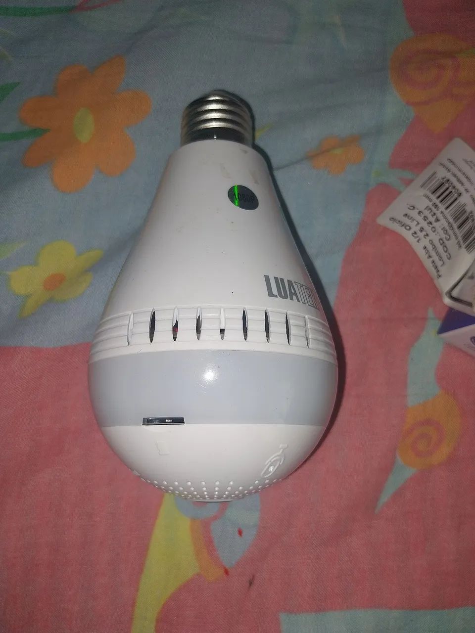Câmera segurança lâmpada IP - Foto 3