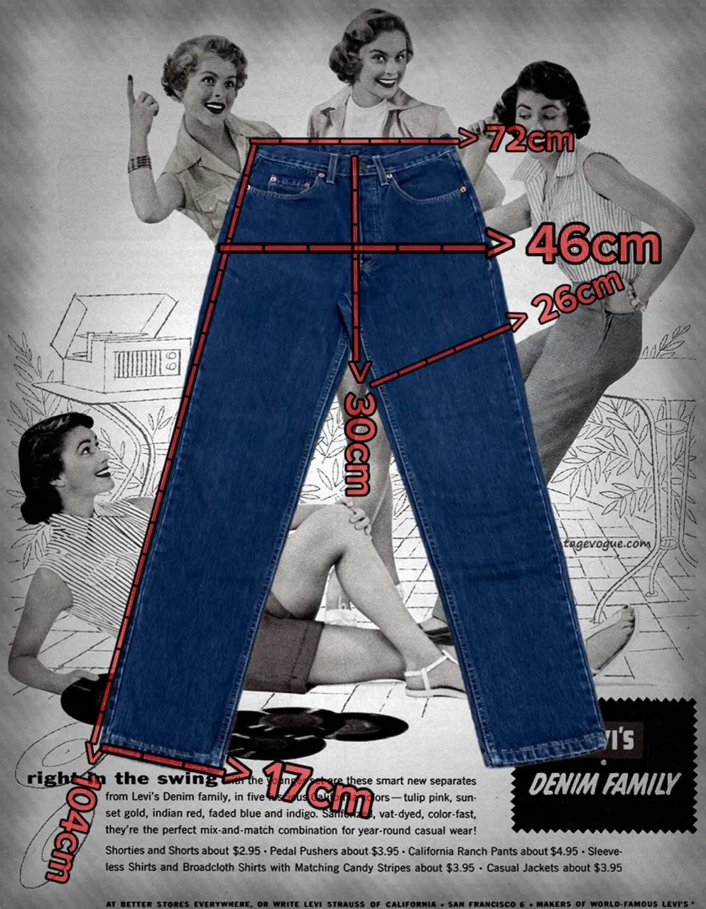 Calça Levis 891 02 vintage - Foto 5