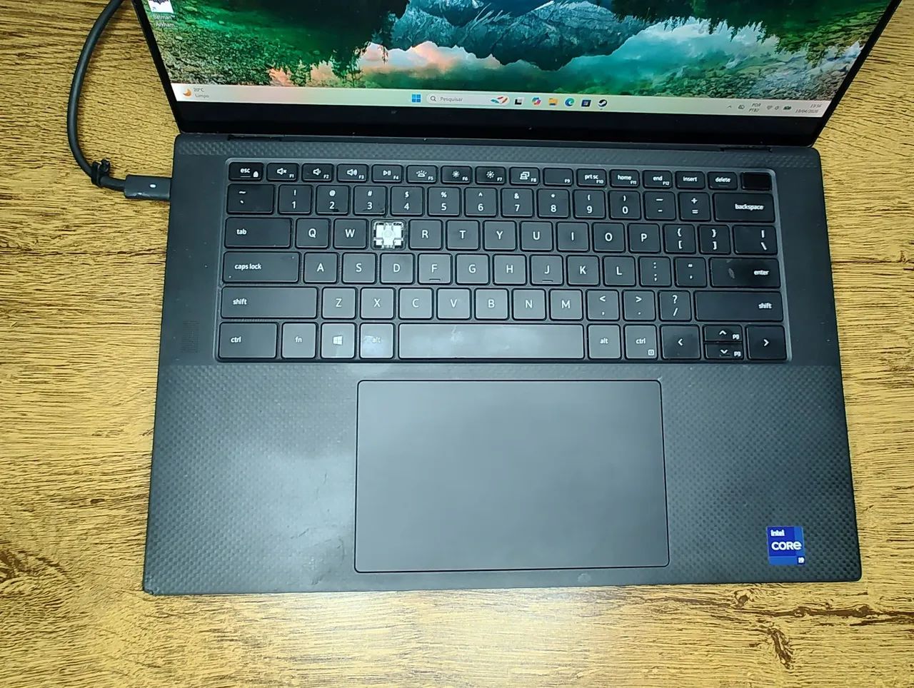 Dell Precision 5560 Intel i9 11960H  RTX A2000 4K Touch *Parcelo Cartão - Foto 2