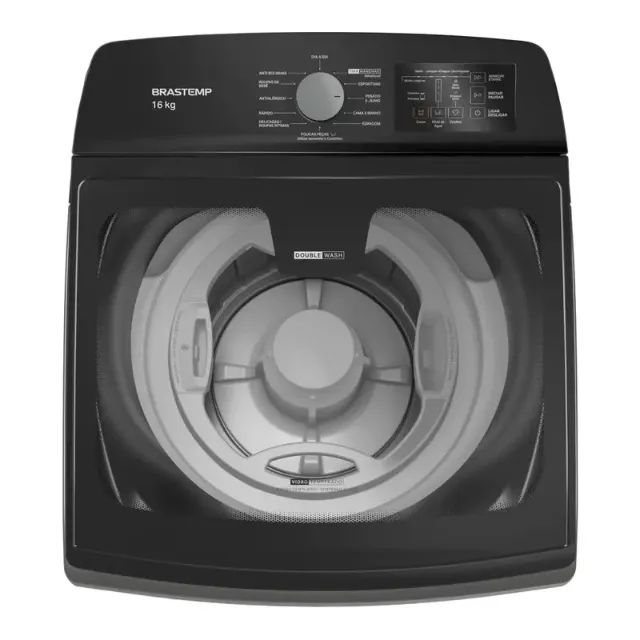 Máquina de Lavar Brastemp 16kg Titânio Double Wash - Nova NF - Foto 3