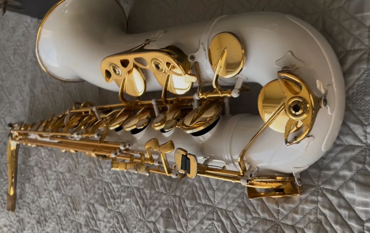 Sax Tenor Weril Mastrer branco original  - Foto 4