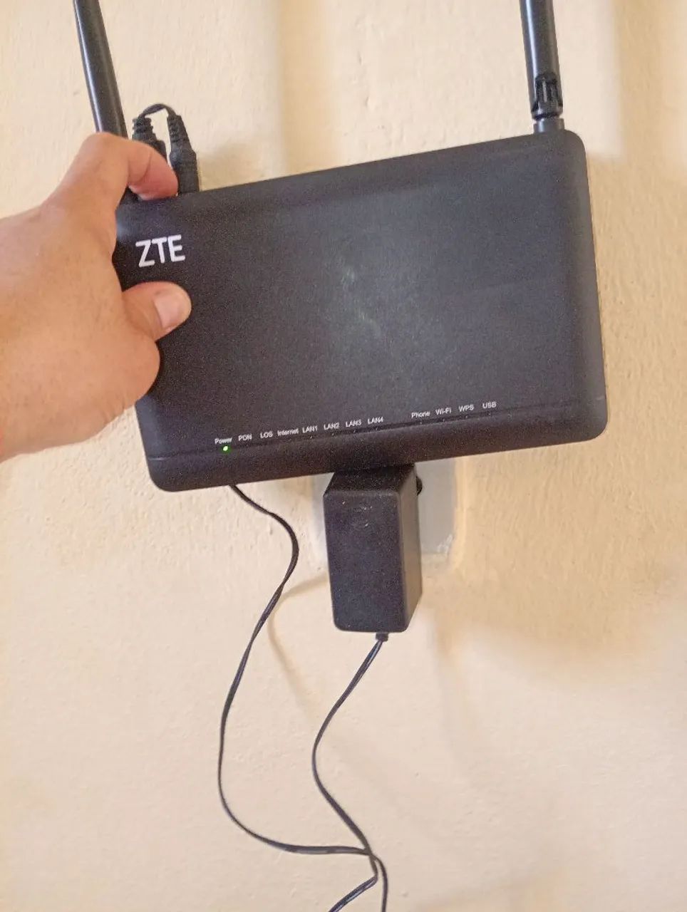 Roteador ZTE pegando perfeitamente valor 60 reais  - Foto 4