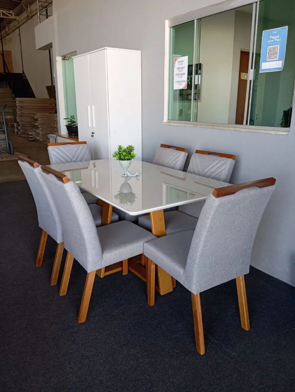 Mesa de jantar com 6 cadeiras  - Foto 3