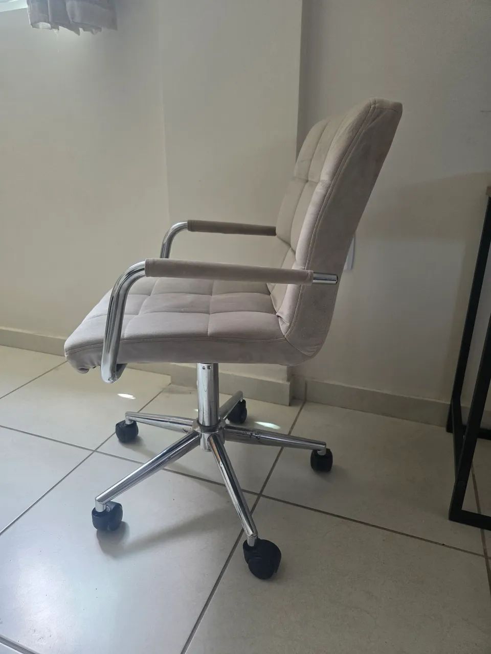 Cadeira Penteadeira Cinza - Foto 2