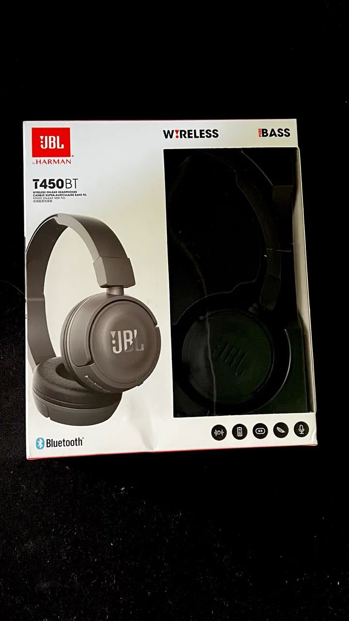 Fone bluetooth JBL T450BT