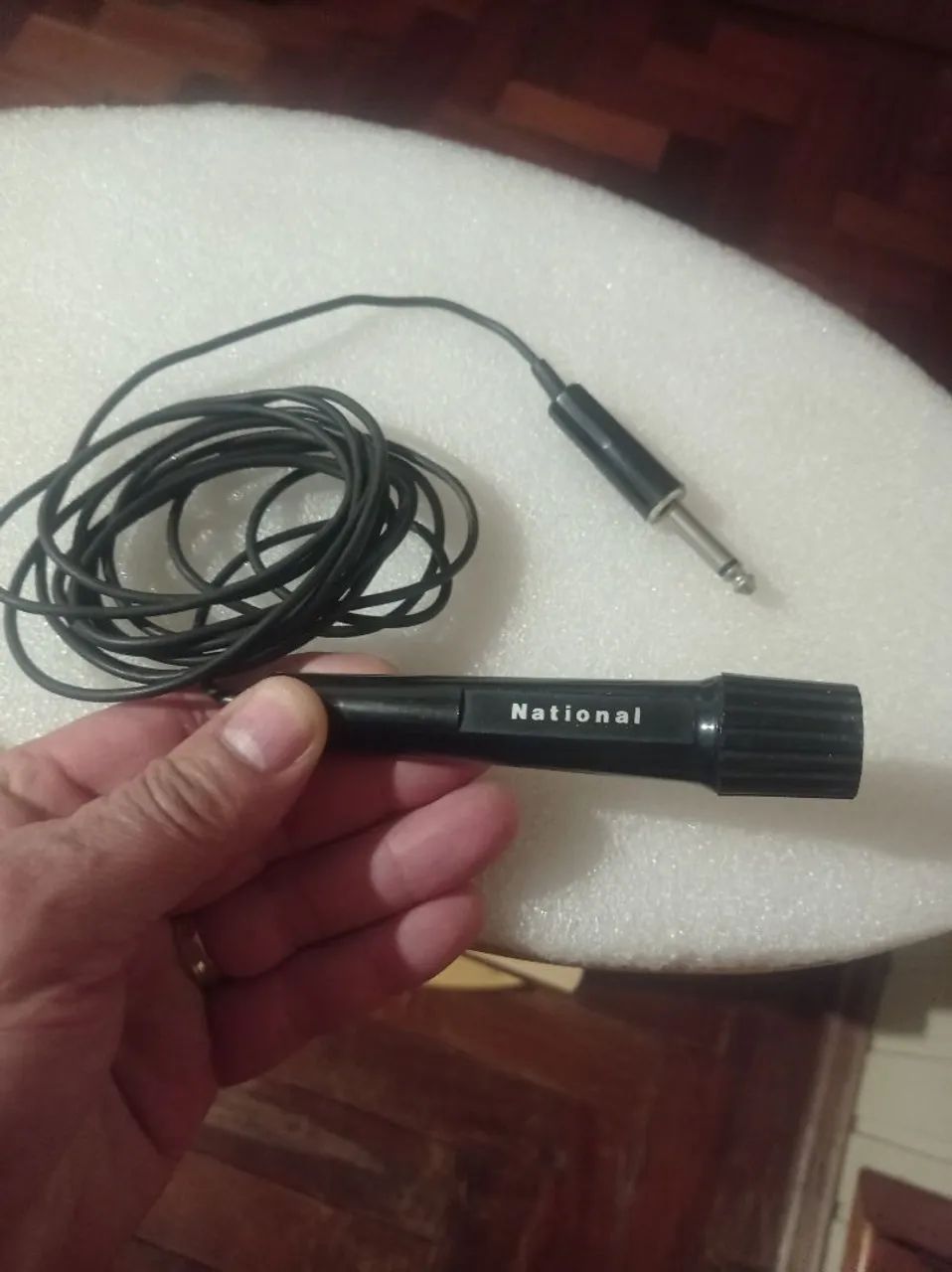 Microfone National (raro)