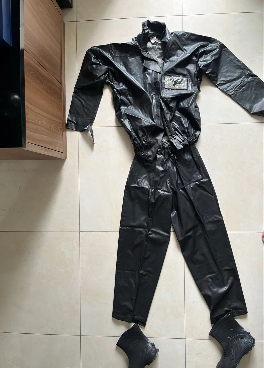 Kit capa de chuva pantaneiro