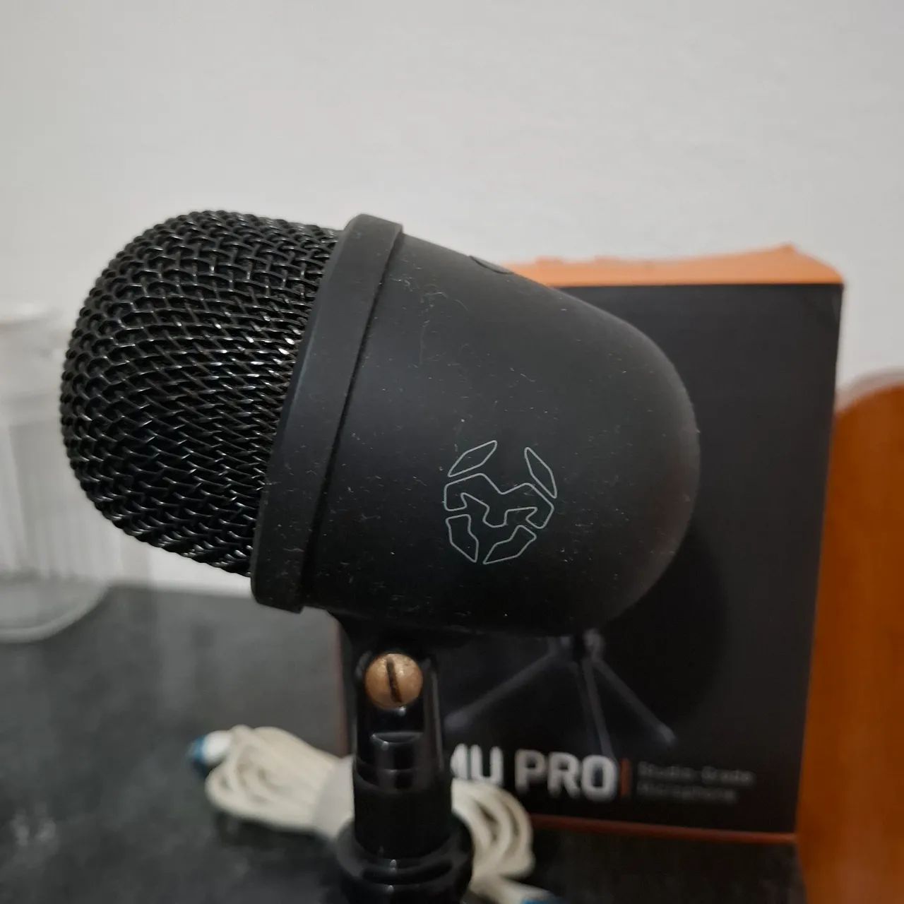 Microfone Krom Kimu Pro - Qualidade de Estúdio (USB) com Caixas e Acessórios - Foto 3