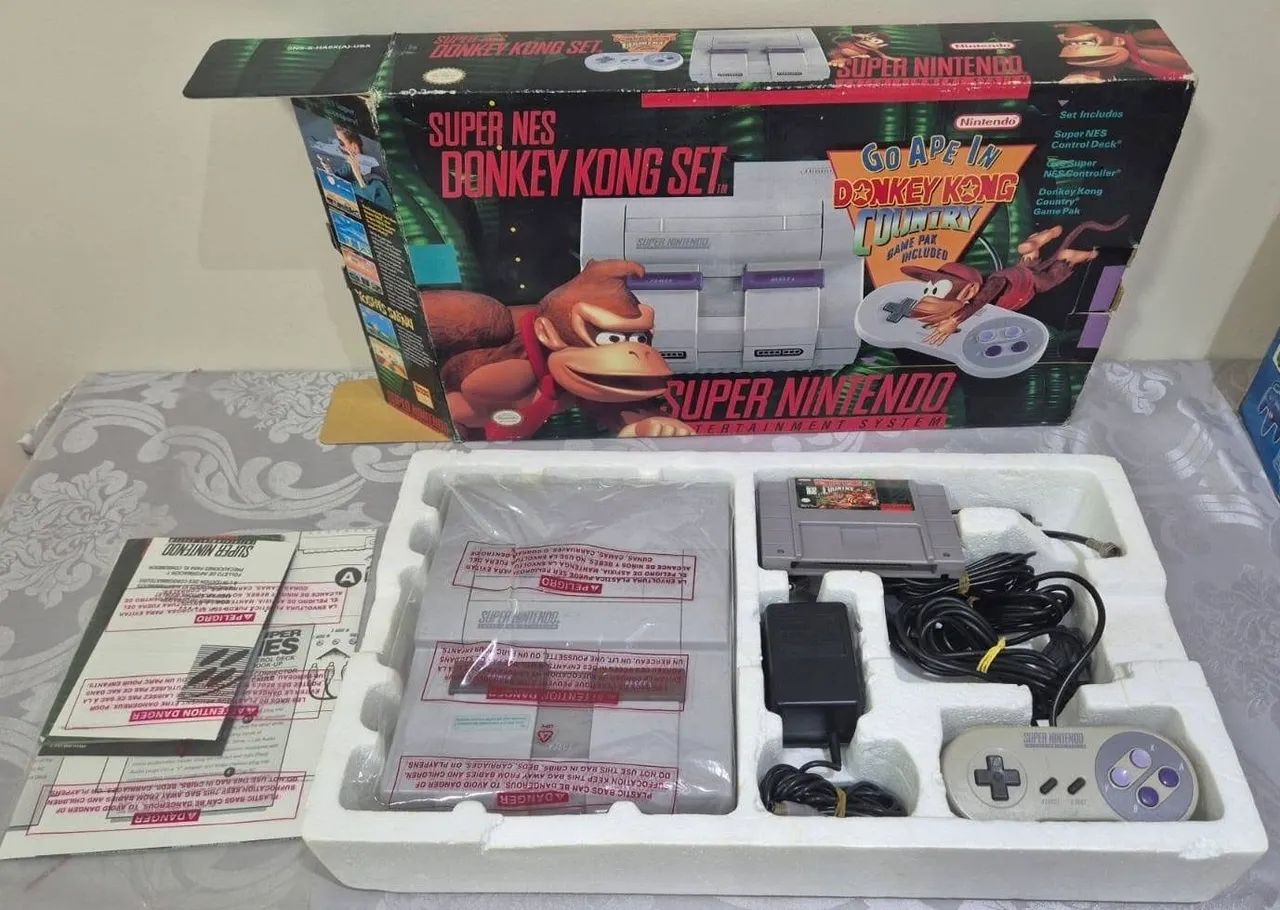 Super Nintendo Set DK - Foto 5