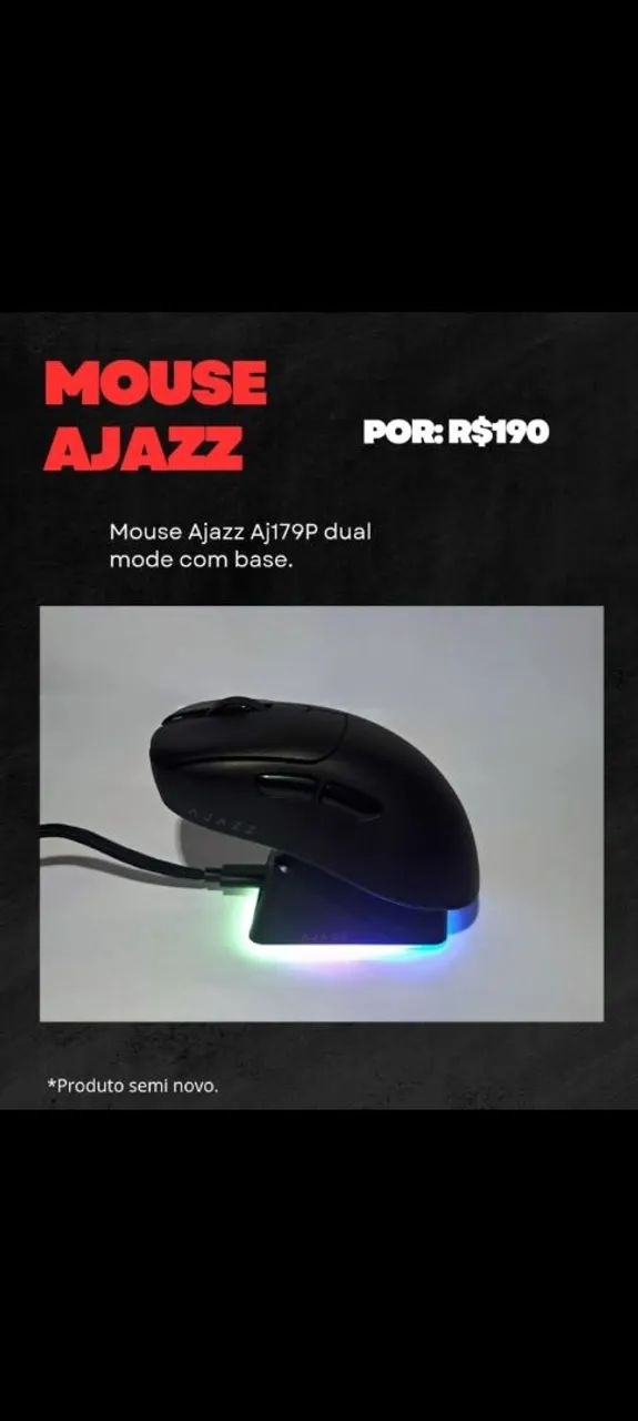 Mouse Gamer Ajazz AJ179P