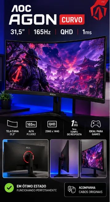 Monitor Gamer AGON 31.5p 