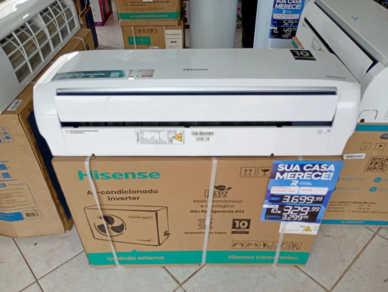 Central de ar Hisense 18 mil BTUs inverter  - Foto 4