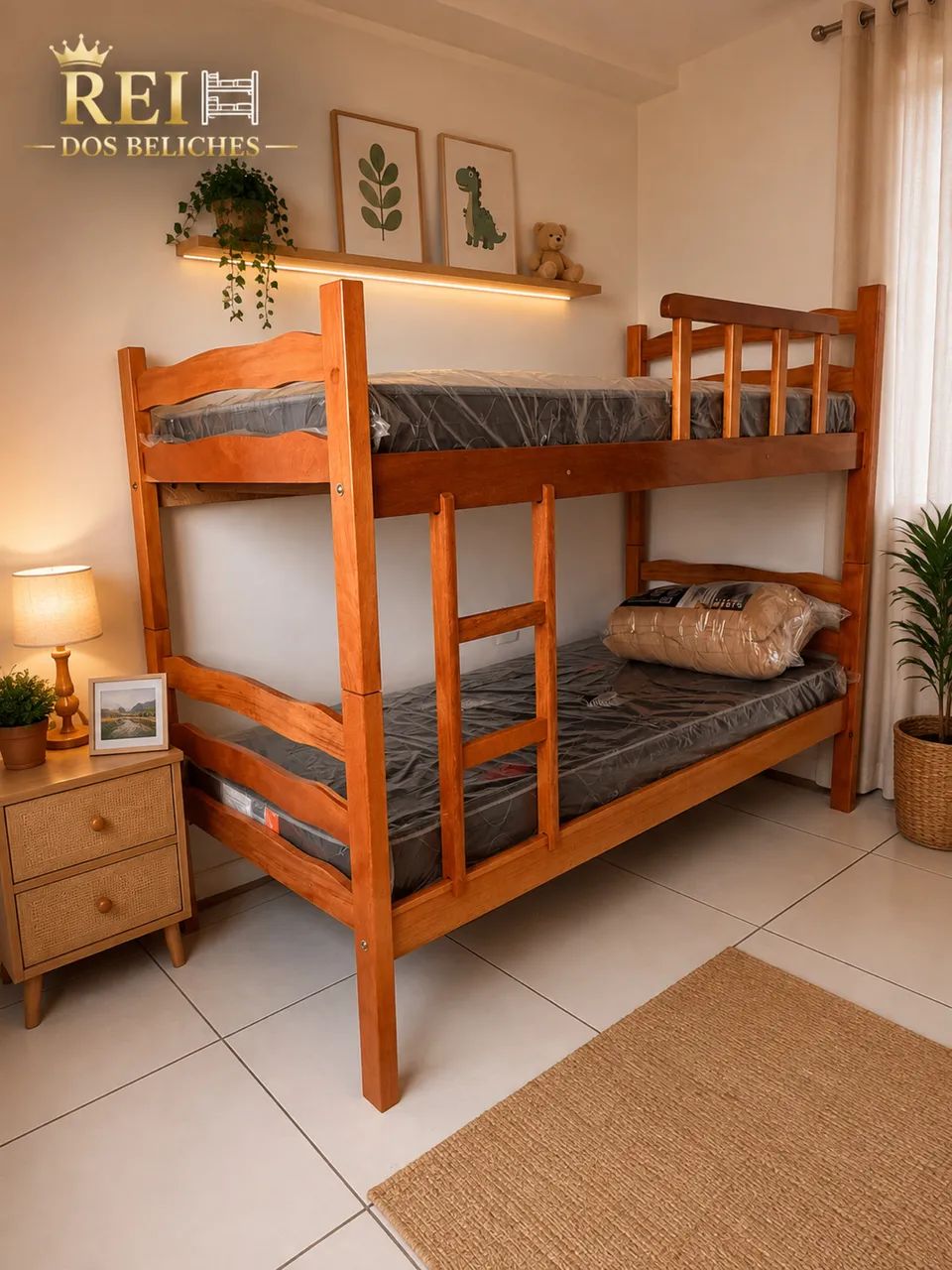 TODO TIPO DE CAMA DE MADEIRA MACICA PURA  - Foto 4