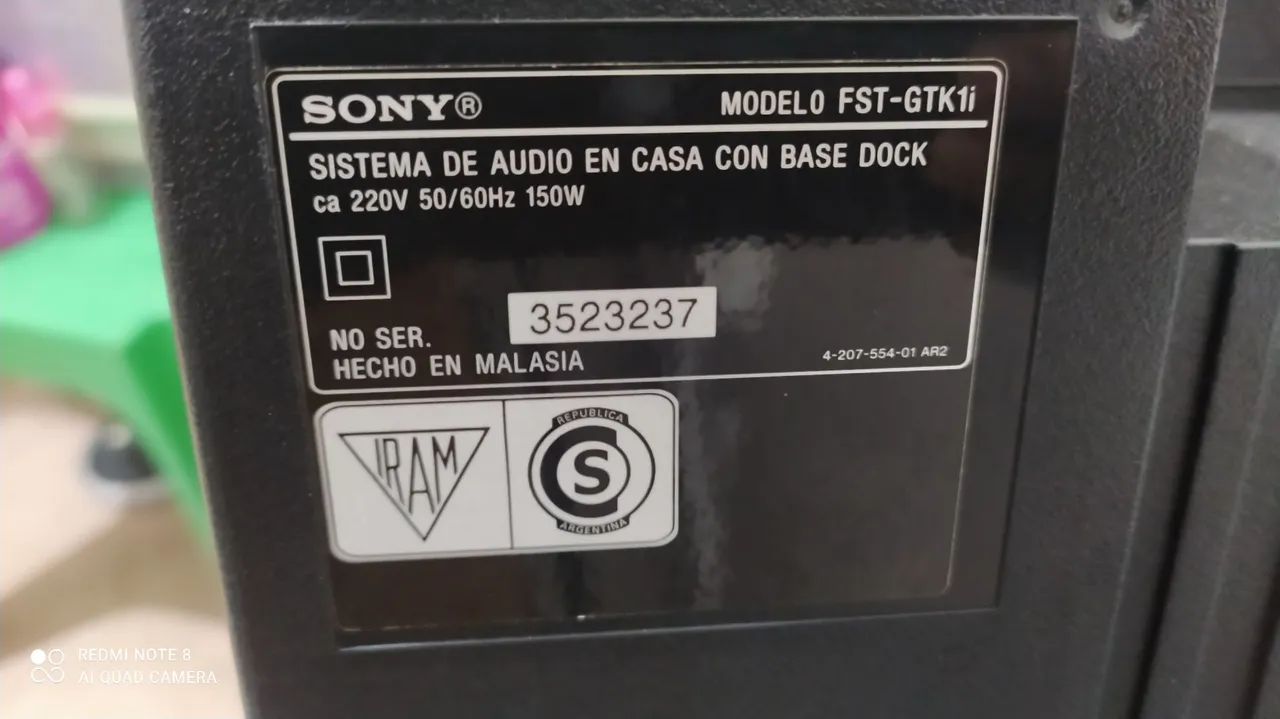 Caixa Bombox Sony - Foto 5