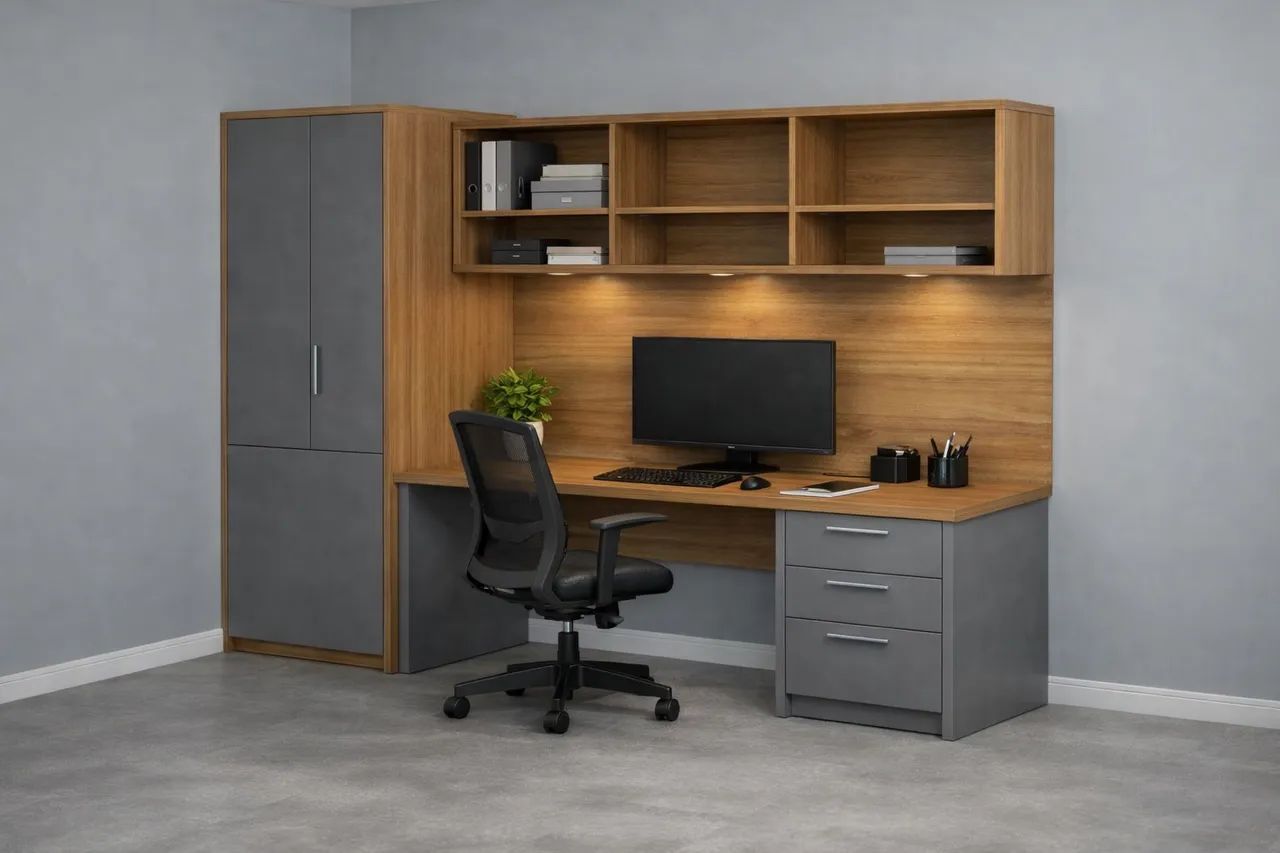 Móvel planejado para escritório setup - Foto 2